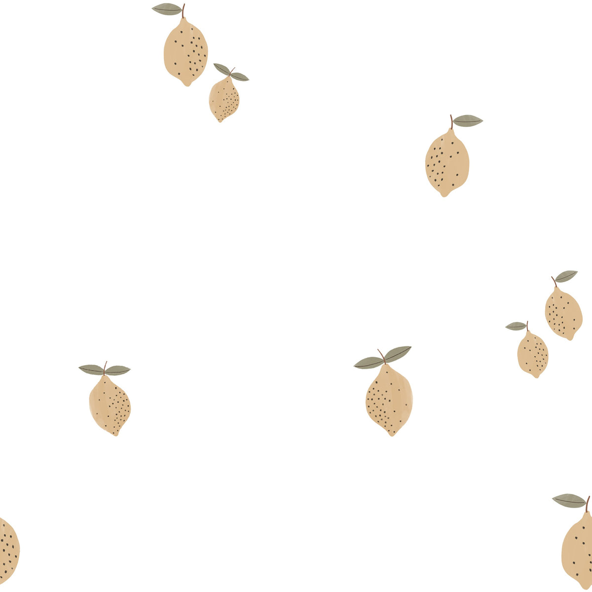Sherpa Deken Lemons White