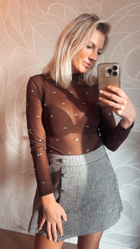 Diamond Body - Chocolade bruin