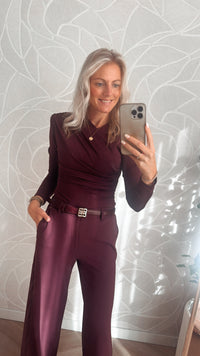 Burgundy Elegance Body