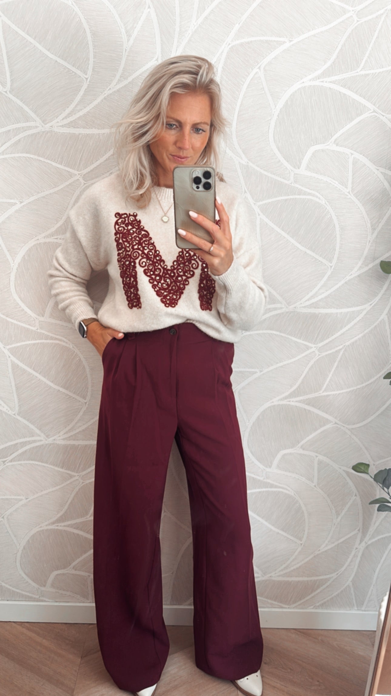 Elegant Flow Pantalon