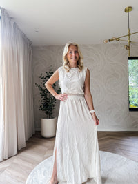 Laidback Luxe Two Piece White