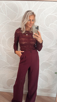 Burgundy Longsleeve