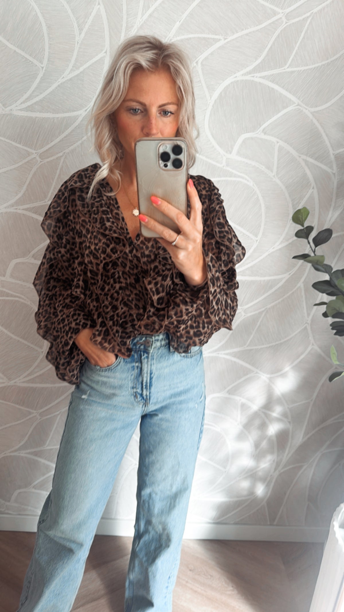 Wild Ruffle Blouse