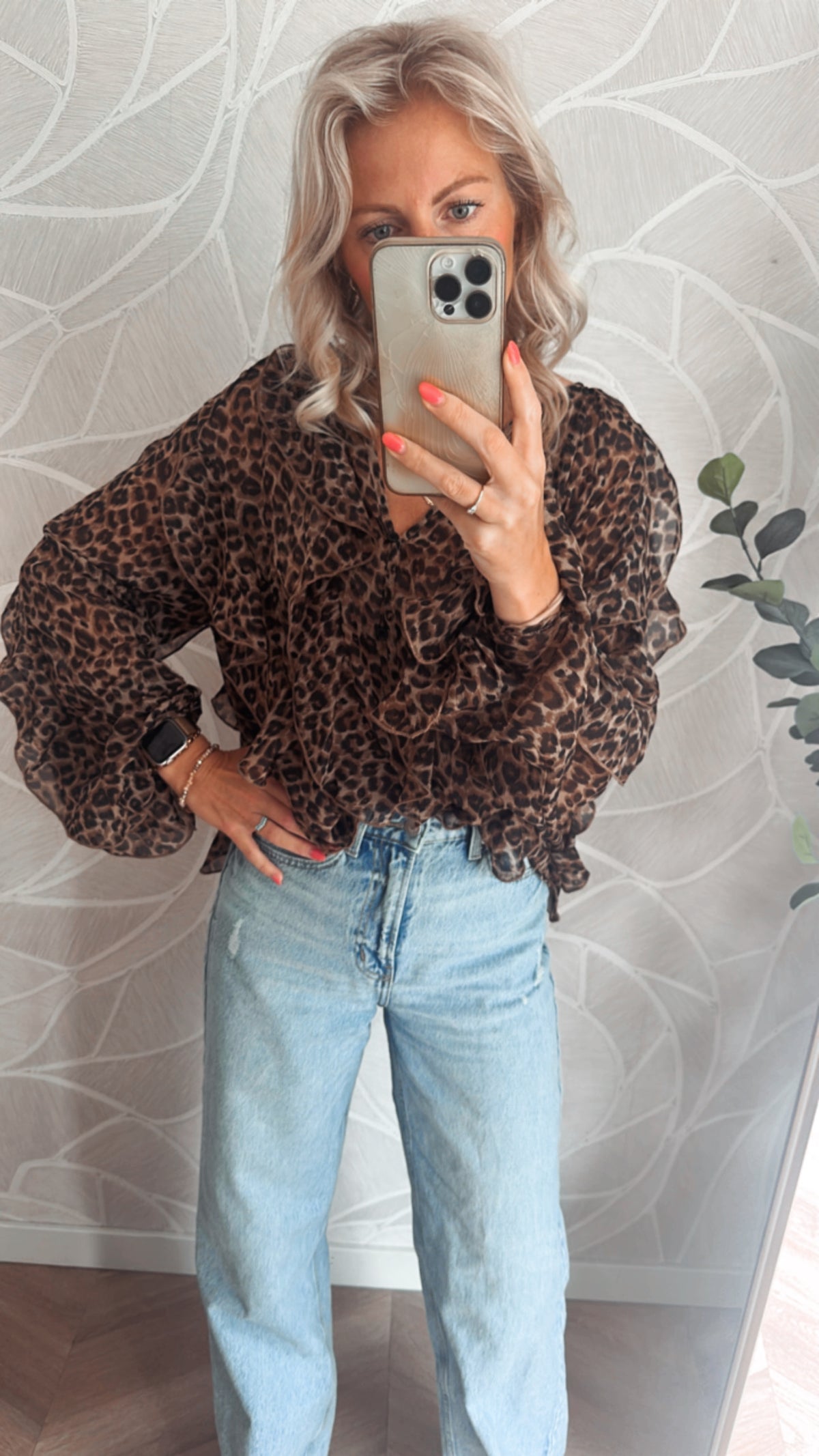 Wild Ruffle Blouse
