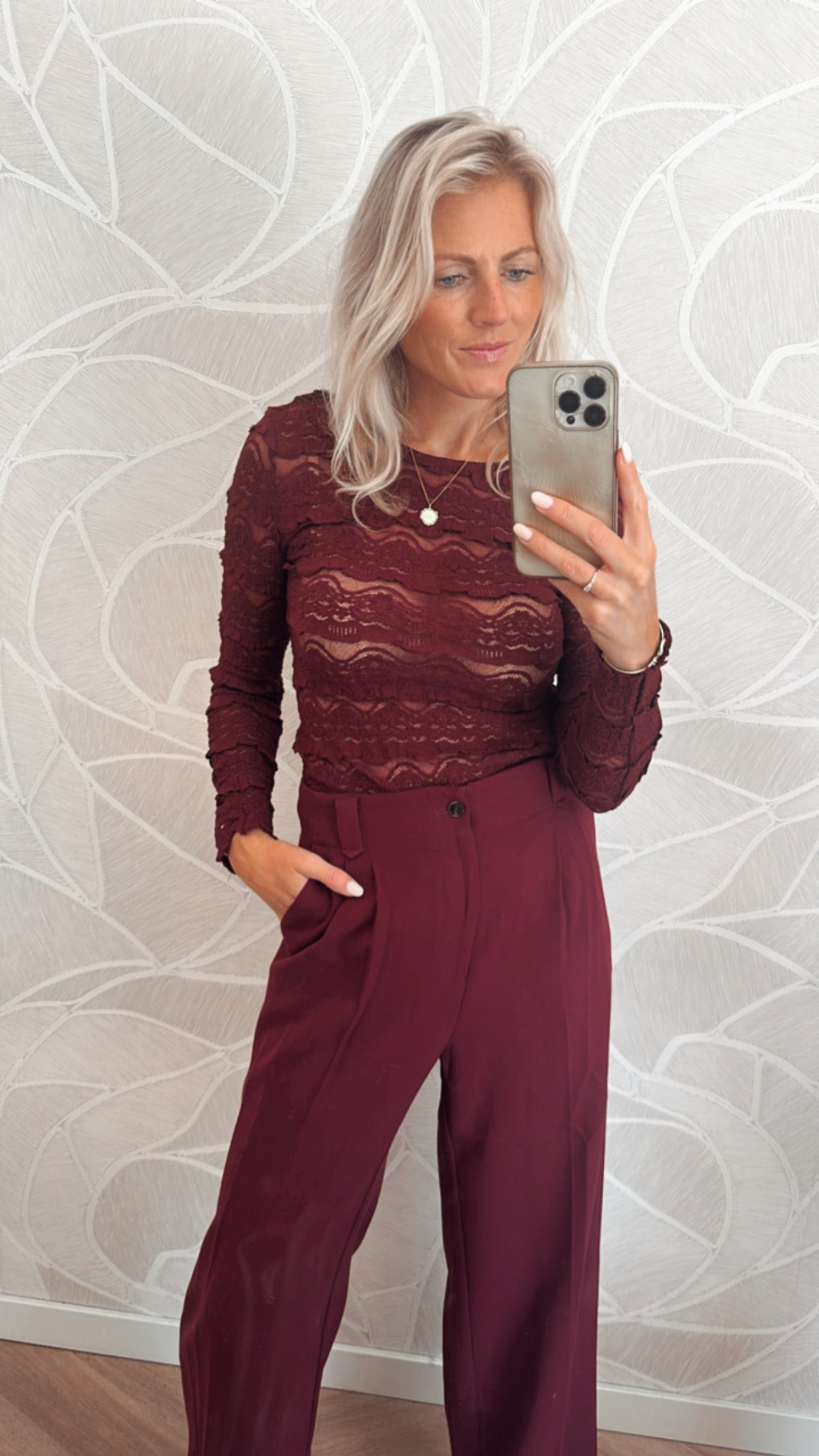 Burgundy Longsleeve