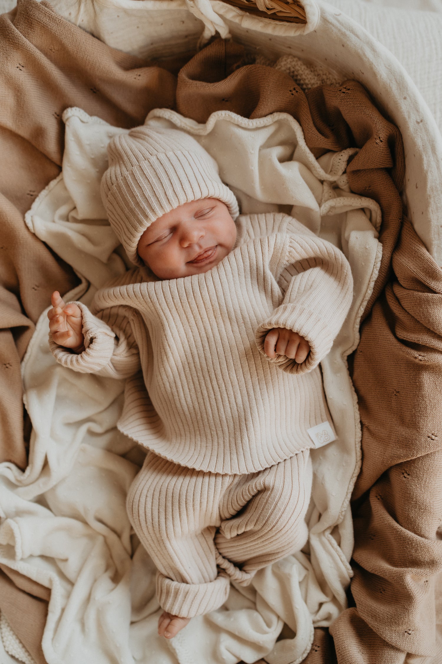 Gebreide Sweater Oatmeal
