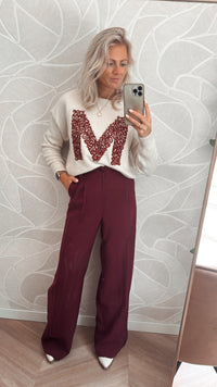 Elegant Flow Pantalon