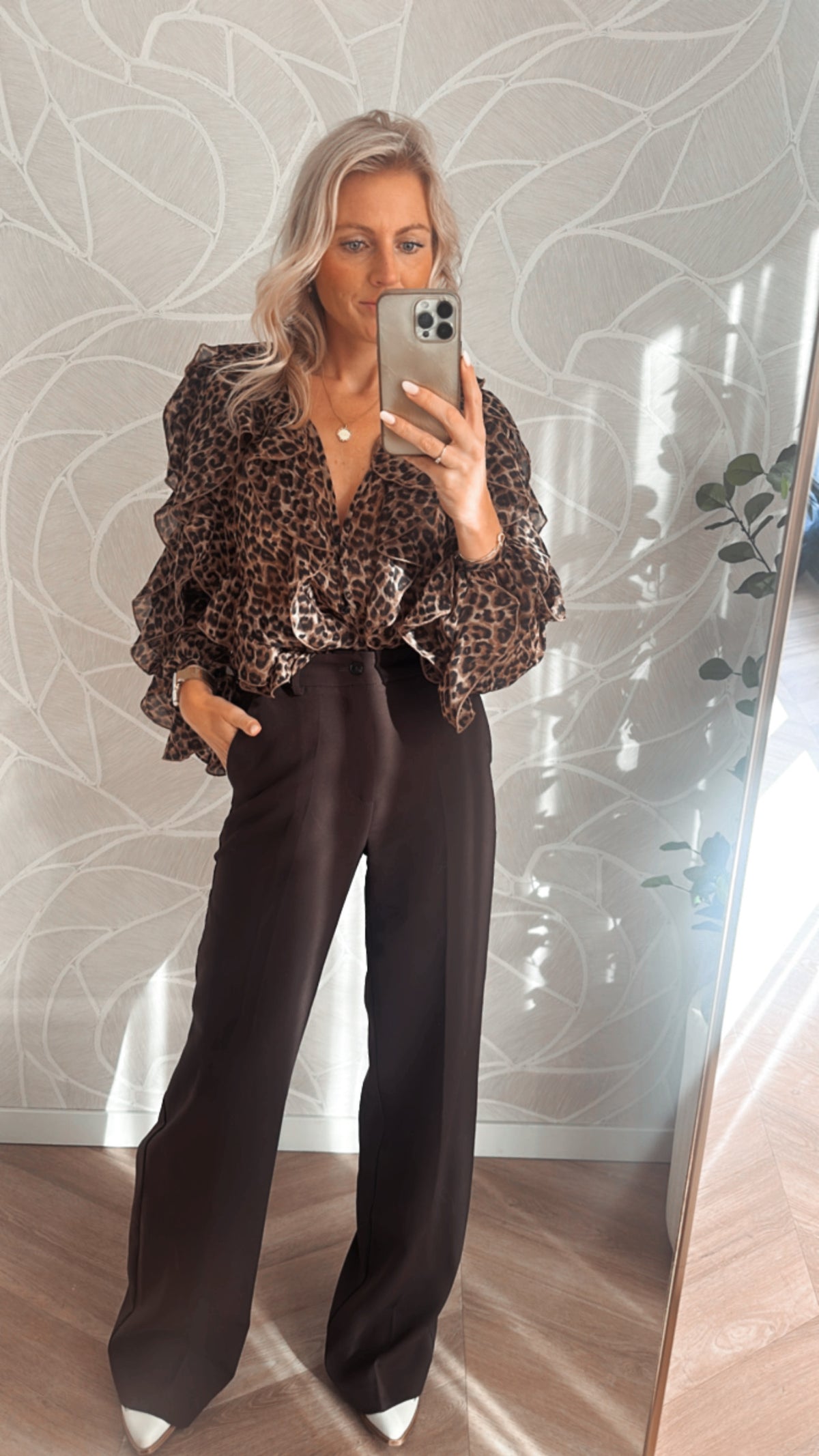 Wild Ruffle Blouse