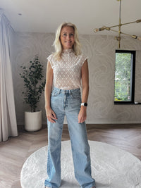 Lace Grace Top Off-white