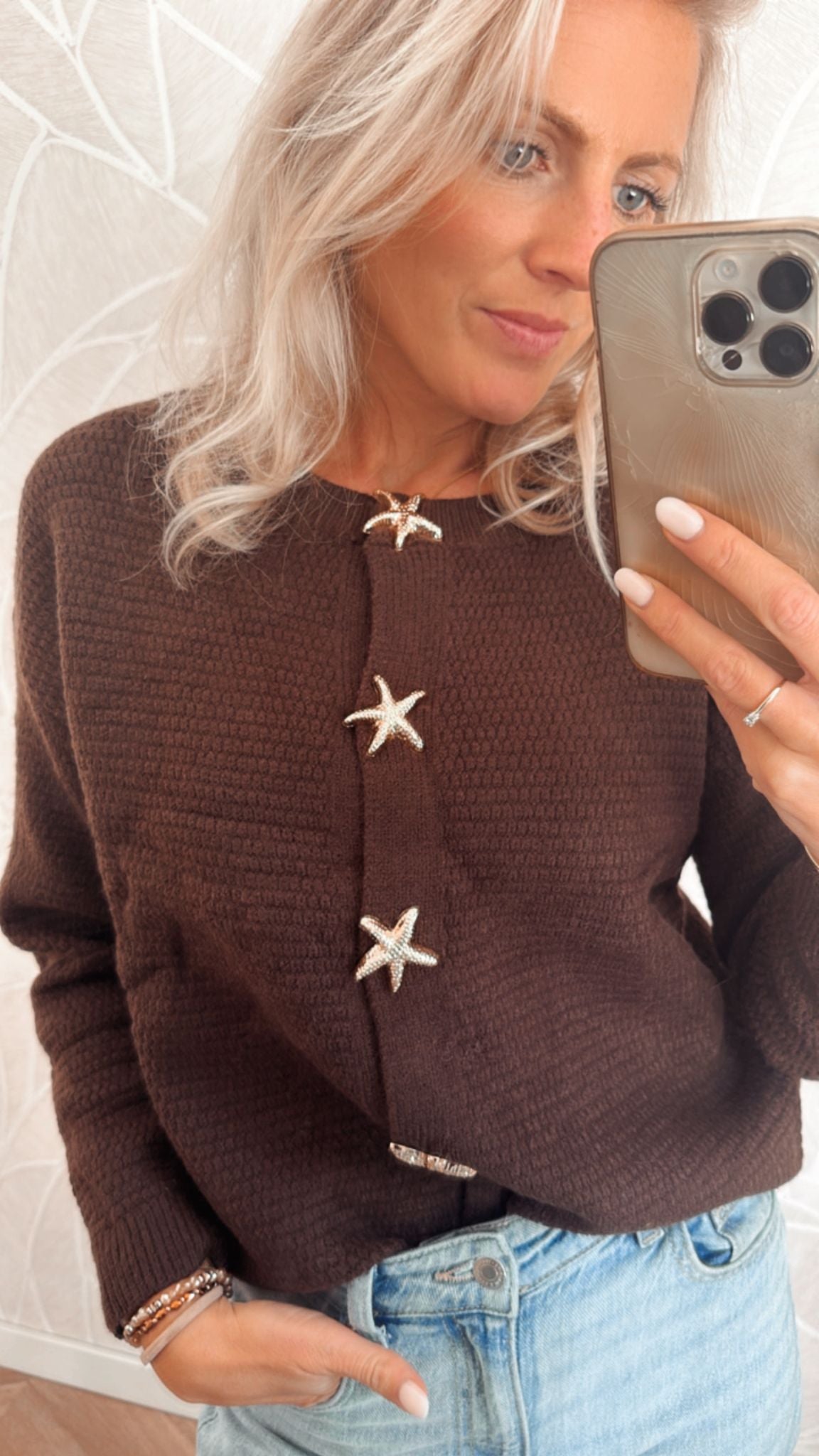 Seastar vest Bruin