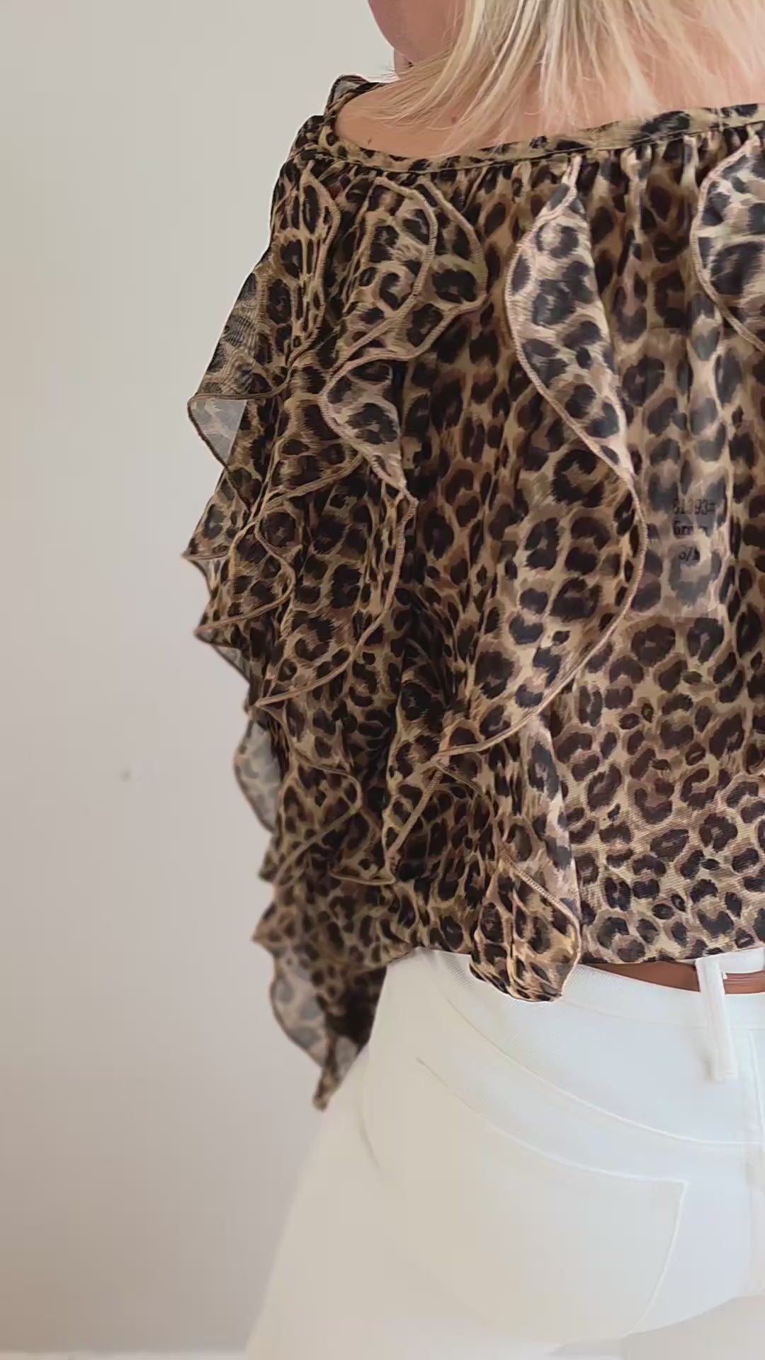 Wild Ruffle Blouse